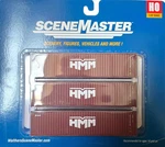 Walthers #949-18256 (new) 40' Fully Corrugated Container 3-PACK Hmm. Price: $34.98.