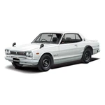 Aoshima: 1/24 Nissan KPGC10 Skyline HT2000GT-R Scale Model Kit #26 New. Price: $45.99.