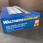 Walthers Mainline Ho Scale Emd SD60M Locomotive Union Pacific #6339 910-9722 New. Price: $135.96.