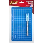 Excel Precision-cut Kit Cutting Mat 5.5"X 9" And #1 Knife Set 90003 New. Price: $11.69.