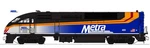 Kato 1766124S MP36PH Locomotive Chicago Metra #424 Dcc & Sound 176-6124-S New. Price: $254.95.