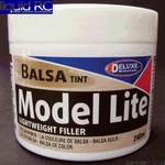 Deluxe Materials DLMBD6 Model Lite Balsa Filler Brown: 240CC New. Price: $15.49.