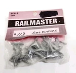 Railmaster Exports Scale #R113 Cast Figures 1:64 6- Sodiers Nip New. Price: $12.99.