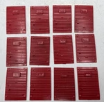 Gilbert American Flyer Gauge PA-9961 Red Plastic Boxcar Doors (12) Used. Price: $9.99.