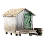 New Woodland Scenics BR5058 Ho Scale Shack Train Structure. Price: $29.29.