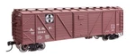 Walthers 910-40353 Ho Santa Fe 40' Ara Single Sheathed Boxcar Rtr #125944 New. Price: $36.04.