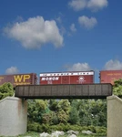 Walthers Cornerstone Ho Scale 70FT. Single-track Railroad Through Girder Bridge New. Price: $22.99.