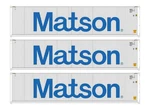 Walthers Scenemaster Ho 40' Fully Corrugated Container Matson 949-18253 New. Price: $40.98.