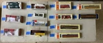 Athearn Walthers Con-cor Ho Scale Mixed Lot 100+ Cars Locomotives Multicolor Dc New. Price: $1100.00.