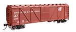 Walthers Mainline 910-40368 Ho Scale 40' Ara Boxcar Rtr L&a #12136 New. Price: $34.99.